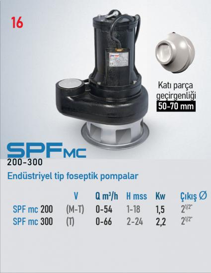 Dalgıç Pompa - SPF mc 200