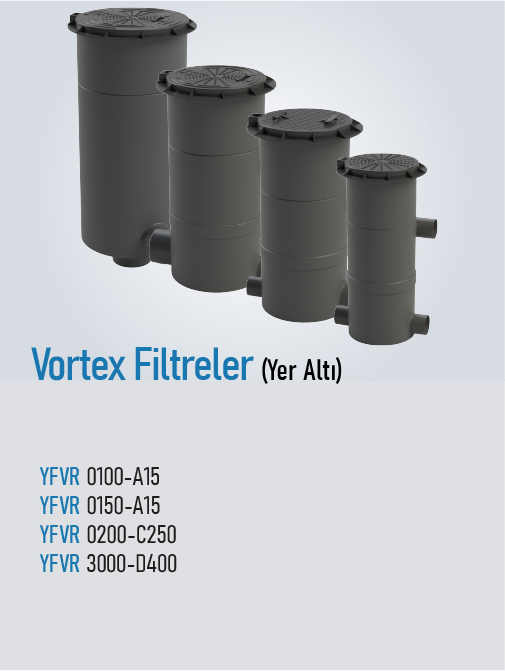 Vortex Filtreler (Yer Altı)